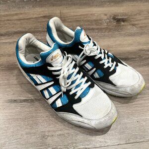 Comme Des Garcon Shirt Men's Blue Sneakers X Asics Tarther